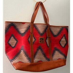 Barrington Tote Bag with Leather Accents